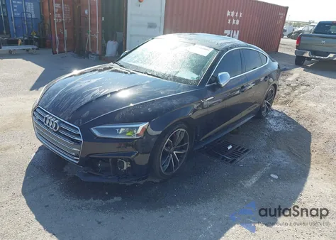 2018 Audi S5 3.0T Premium Plus из США, поврежденный, VIN WAUC4CF59JA034761